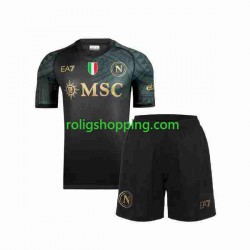 Fotbollströja SSC Napoli Barn Tredjeställ 2023-2024 Kort ärm