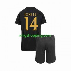 Fotbollströja Real Madrid Joselu 14 Barn Tredjeställ 2023-2024 Kort ärm