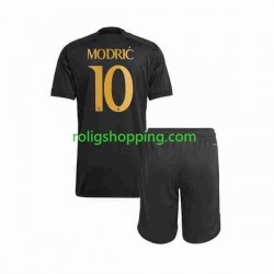 Fotbollströja Real Madrid Modrić Luka 10 Barn Tredjeställ 2023-2024 Kort ärm