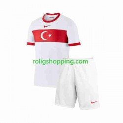 Fotbollströja Turkiet Barn Hemmaställ 2023-2024 Kort ärm