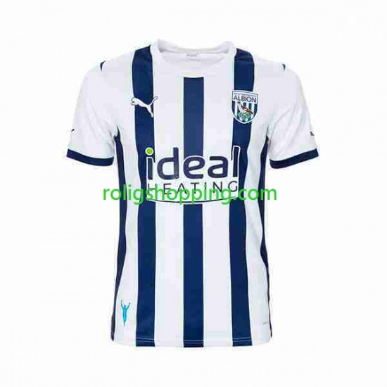 Fotbollströja West Bromwich Albion Män Hemmaställ 2023-2024 Kort ärm