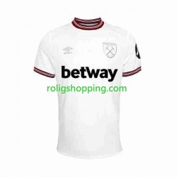 Fotbollströja West Ham United Män Bortaställ 2023-2024 Kort ärm