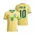 Fotbollströja Brasilien Vinicius Junior 10 Män Hemmaställ World Cup 2026 Kort ärm