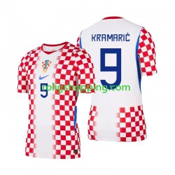 Fotbollströja Kroatien Andrej Kramaric 9 Män Hemmaställ World Cup 2026 Kort ärm