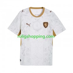 Fotbollströja Tjeckien Män Bortaställ 2026 Kort ärm