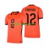Fotbollströja Nederländerna Jeremie Frimpong 12 Män Hemmaställ World Cup 2026 Kort ärm