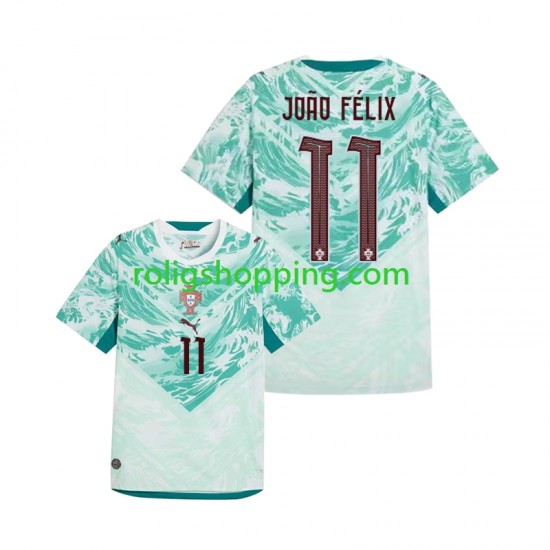Fotbollströja Portugal Joao Felix 11 Män Bortaställ World Cup 2026 Kort ärm