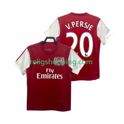 Fotbollströja Arsenal V PERSIE 20 2012 Retro Män Hemmaställ 2011 Kort ärm