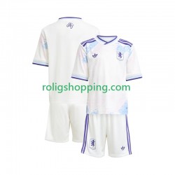 Fotbollströja Aston Villa Barn Tredjeställ 2025-2026 Kort ärm