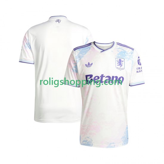 Fotbollströja Aston Villa Män Tredjeställ 2025-2026 Kort ärm