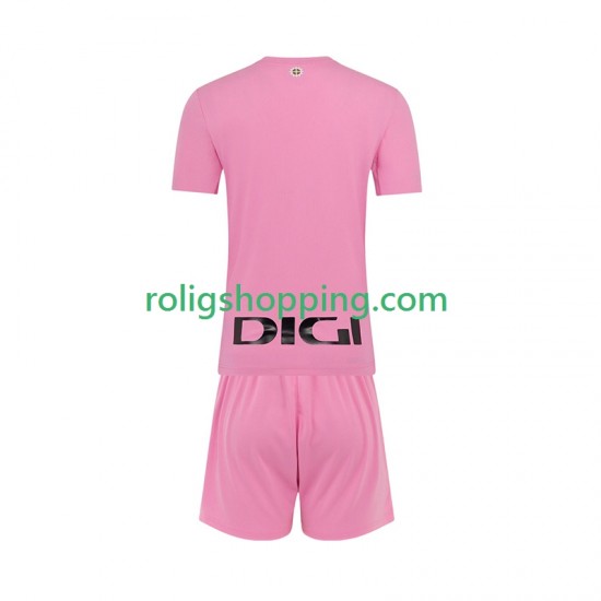 Fotbollströja Athletic Bilbao Målvakt Barn Bortaställ 2025-2026 Kort ärm