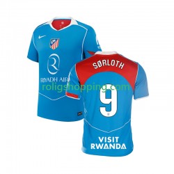 Fotbollströja Atlético Madrid Alexander Sorloth 9 Män Tredjeställ 2025-2026 Kort ärm