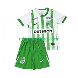 Fotbollströja Atletico Nacional Barn Hemmaställ 2025 Kort ärm