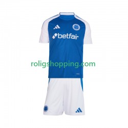 Fotbollströja Cruzeiro Barn Hemmaställ 2025-2026 Kort ärm