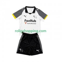 Fotbollströja Derby County Barn Hemmaställ 2025-2026 Kort ärm