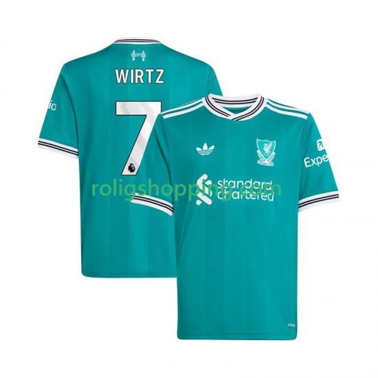 Fotbollströja Liverpool Florian Wirtz 7 Män Tredjeställ 2025-2026 Kort ärm