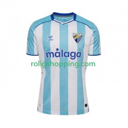 Fotbollströja Málaga CF Män Hemmaställ 2025-2026 Kort ärm