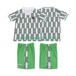 Fotbollströja Nigeria Retro Barn Bortaställ 1994 Kort ärm