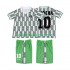 Fotbollströja Nigeria OKOCHA 10 Retro Barn Bortaställ 1994 Kort ärm
