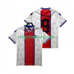 Fotbollströja Paris Saint-Germain WEAH 9 1995 Retro Män Bortaställ 1994 Kort ärm