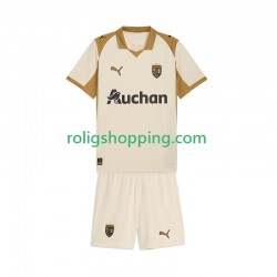 Fotbollströja RC Lens Barn Tredjeställ 2025-2026 Kort ärm