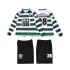 Fotbollströja Sporting Lissabon Cristiano Ronaldo 28 2001 2003 Retro Barn Hemmaställ Lång ärm