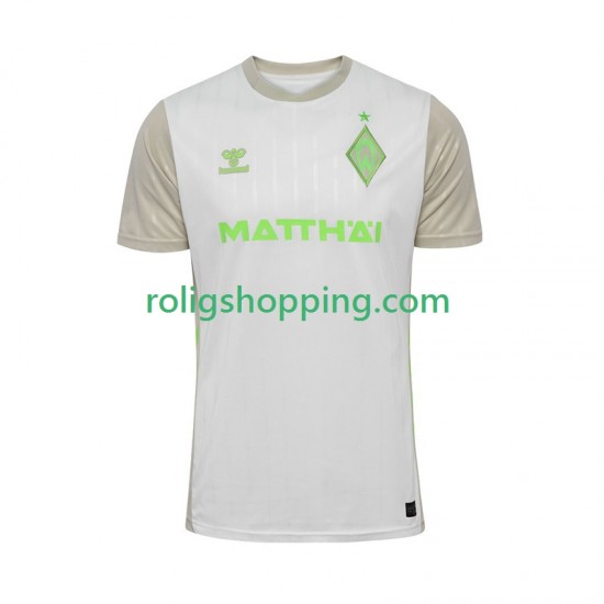 Fotbollströja Werder Bremen Män Bortaställ 2025-2026 Kort ärm