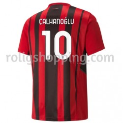 Fotbollströja AC Milan Hakan Calhanoglu 10 Hemmaställ 2021-2022 Kort ärm