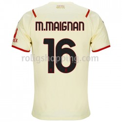 Fotbollströja AC Milan Mike Maignan 16 Bortaställ 2021-2022 Kort ärm