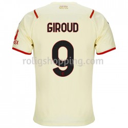 Fotbollströja AC Milan Olivier Giroud 9 Bortaställ 2021-2022 Kort ärm