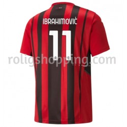 Fotbollströja AC Milan Zlatan Ibrahimović 11 Hemmaställ 2021-2022 Kort ärm