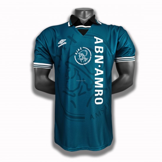 Fotbollströja AFC Ajax Retro Bortaställ 1994-1995 Kort ärm