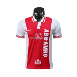 Fotbollströja AFC Ajax Retro Hemmaställ 1997-1998 Kort ärm