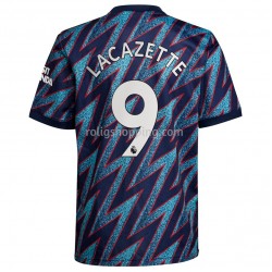 Fotbollströja Arsenal Alexandre Lacazette 9 Tredjeställ 2021-2022 Kort ärm