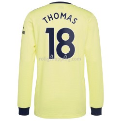Fotbollströja Arsenal Thomas Partey 18 Bortaställ 2021-2022 Lång ärm