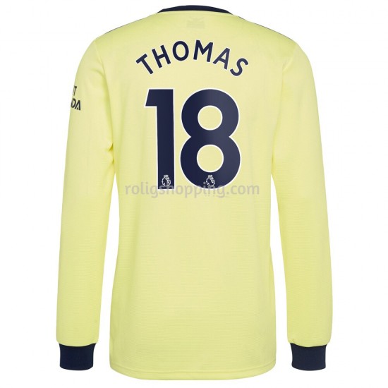 Fotbollströja Arsenal Thomas Partey 18 Bortaställ 2021-2022 Lång ärm