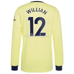 Fotbollströja Arsenal Willian 12 Bortaställ 2021-2022 Lång ärm