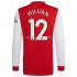 Fotbollströja Arsenal Willian 12 Hemmaställ 2021-2022 Lång ärm