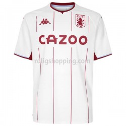 Fotbollströja Aston Villa Bortaställ 2021-2022 Kort ärm
