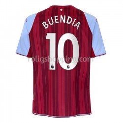 Fotbollströja Aston Villa Emiliano Buendia 10 Hemmaställ 2021-2022 Kort ärm