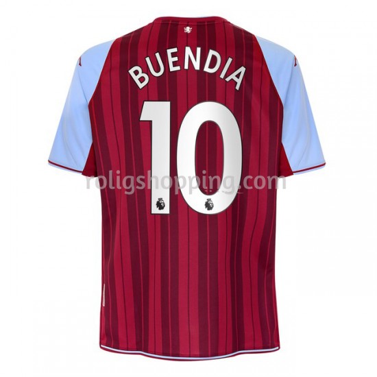 Fotbollströja Aston Villa Emiliano Buendia 10 Hemmaställ 2021-2022 Kort ärm