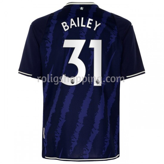 Fotbollströja Aston Villa Leon Bailey 31 Tredjeställ 2021-2022 Kort ärm
