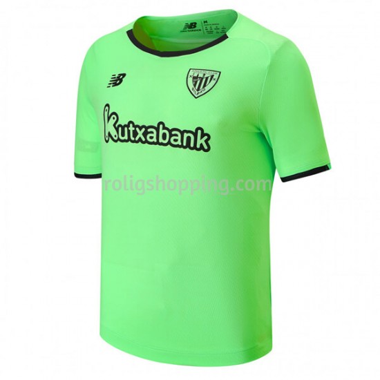 Fotbollströja Athletic Bilbao Bortaställ 2021-2022 Kort ärm