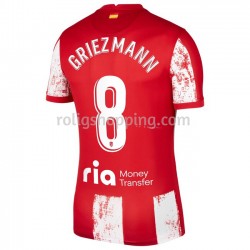 Fotbollströja Atlético Madrid Antoine Griezmann 8 Hemmaställ 2021-2022 Kort ärm
