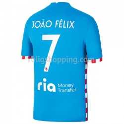 Fotbollströja Atlético Madrid João Félix 7 Fjärdeställ 2021-2022 Kort ärm