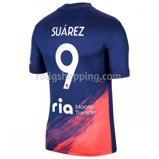 Fotbollströja Atlético Madrid Luis Suárez Suarez 9 Bortaställ 2021-2022 Kort ärm