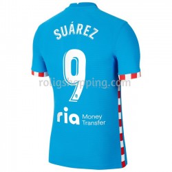 Fotbollströja Atlético Madrid Luis Suárez 9 Fjärdeställ 2021-2022 Kort ärm