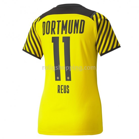 Fotbollströja Borussia Dortmund Marco Reus 11 Kvinnor Hemmaställ 2021-2022 Kort ärm