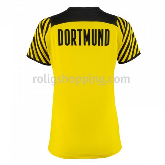 Fotbollströja Borussia Dortmund Kvinnor Hemmaställ 2021-2022 Kort ärm