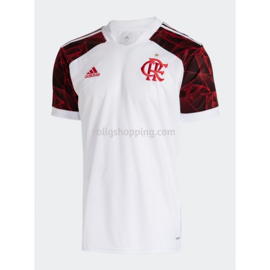 Fotbollströja CR Flamengo Bortaställ 2021-2022 Kort ärm